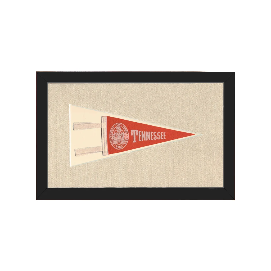Vintage University of Tennessee Pennant | Americana Memories | vintageantiquesgifts.com