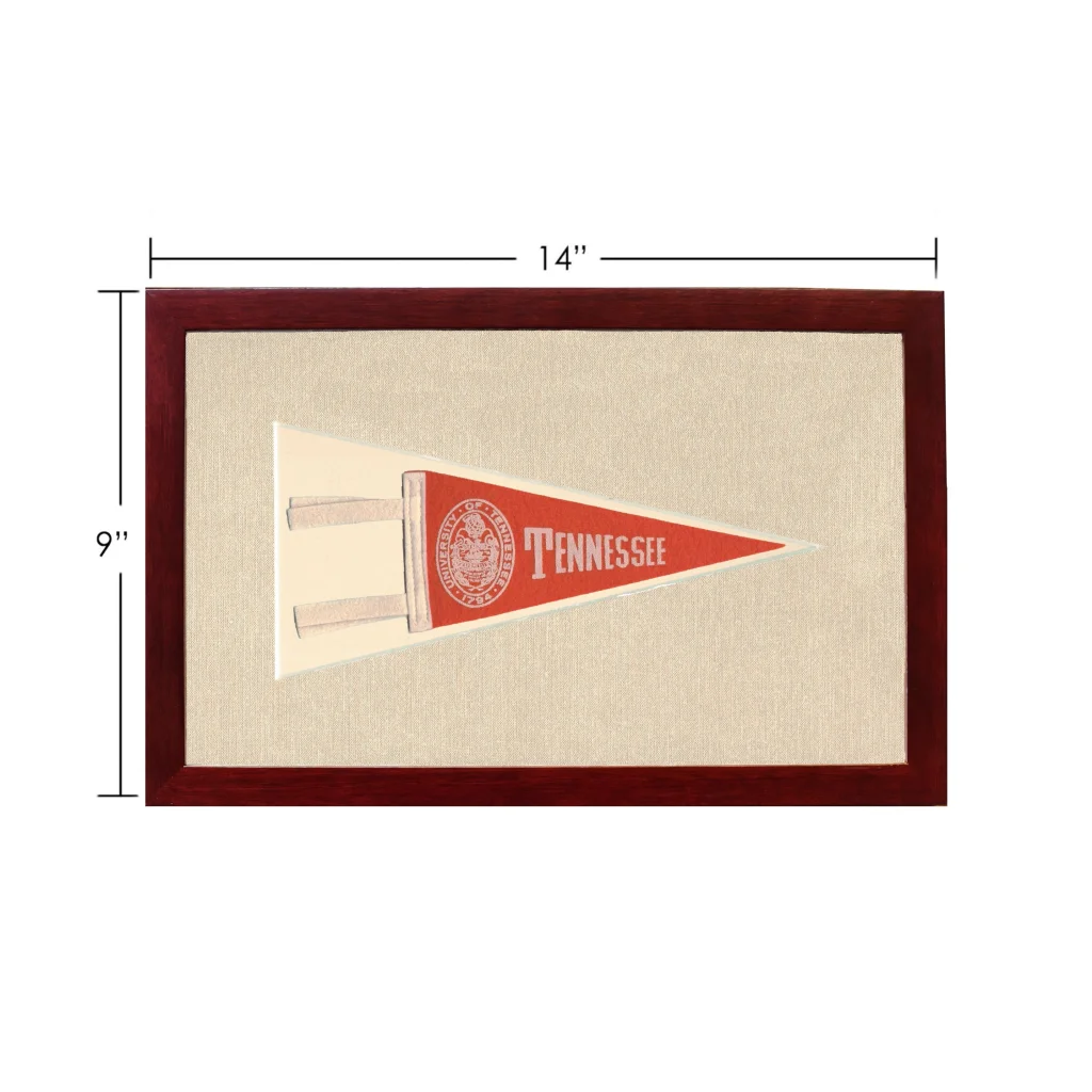 Vintage University of Tennessee Pennant | Vintage Americana Sports Memorabilia | vintageantiquesgifts.com