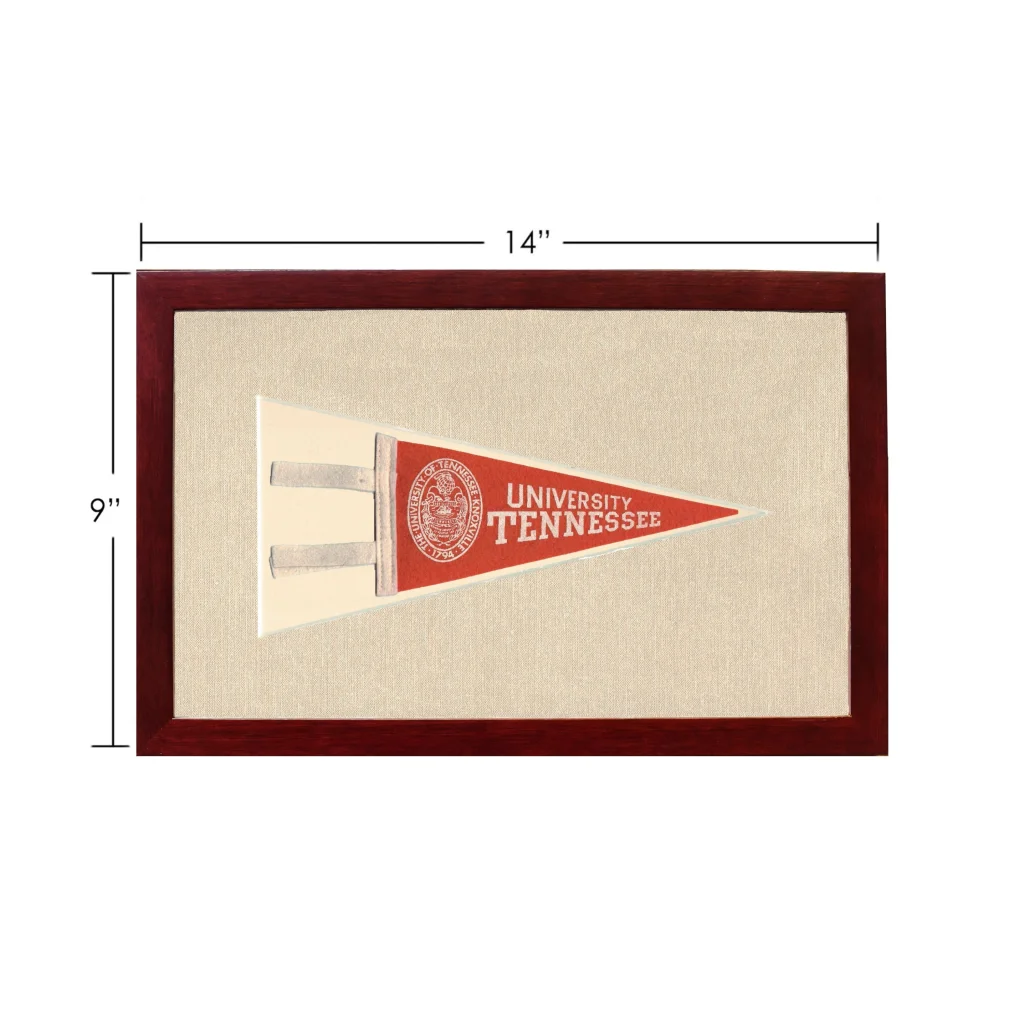 Vintage University of Tennessee Pennant | Vintage Americana Sports Memorabilia | vintageantiquesgifts.com