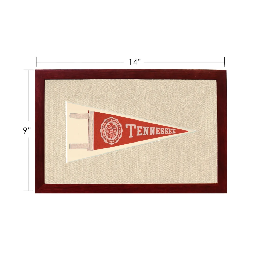 Vintage University of Tennessee Pennant | Vintage Americana Sports Memorabilia | vintageantiquesgifts.com