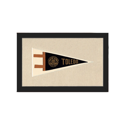Vintage University of Toledo Pennant | Americana Memories | vintageantiquesgifts.com