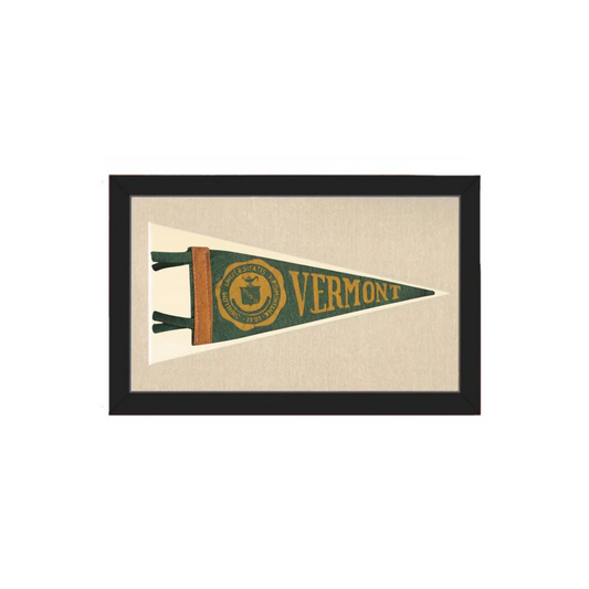 Vintage University of Vermont Pennant | Americana Memories | vintageantiquesgifts.com
