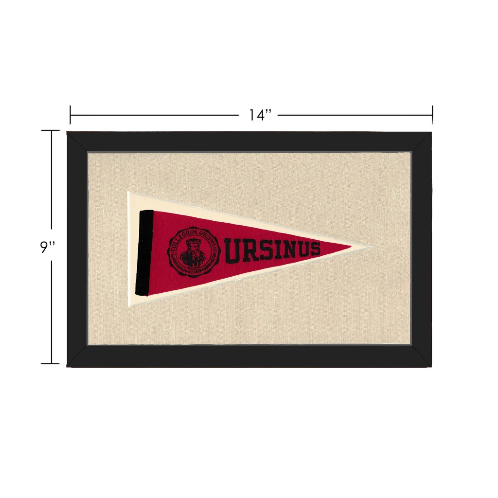 Vintage Ursinus College Pennant | Vintage Collectible Sports Pennant | vintageantiquesgifts.com