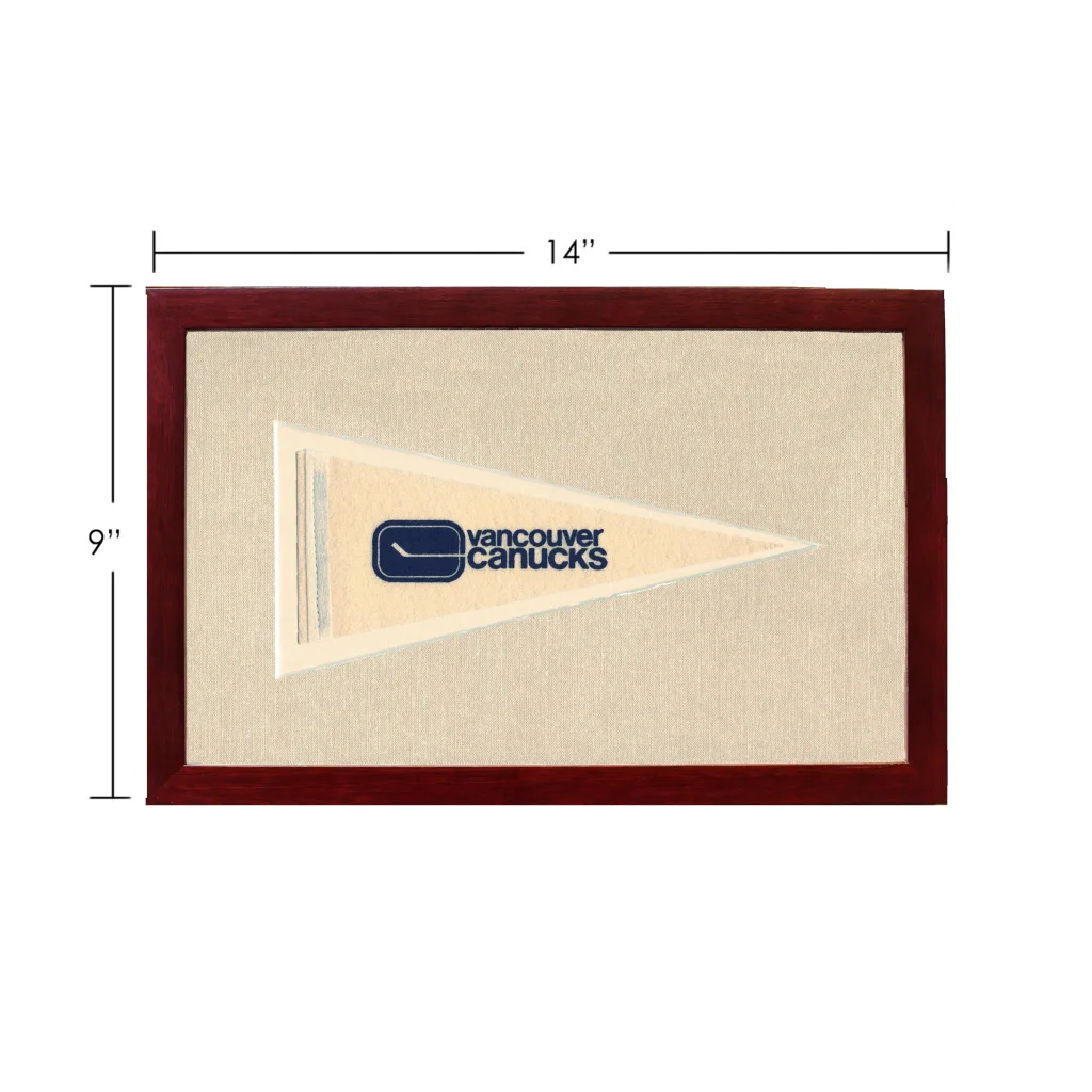 Vintage Vancouver Canucks Pennant | Vintage Americana Sports Memorabilia | vintageantiquesgifts.com