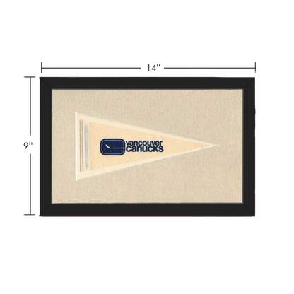 Vintage Vancouver Canucks Pennant | Vintage Collectible Sports Pennant | vintageantiquesgifts.com