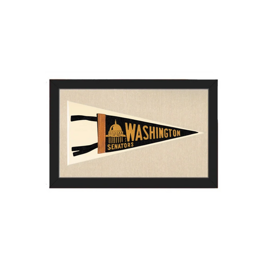 Vintage Washington Senators Pennant | Americana Memories | vintageantiquesgifts.com