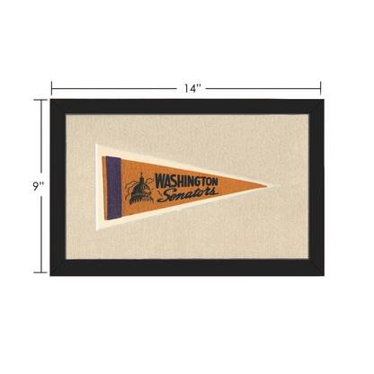 Vintage Washington Senators Pennant | Vintage Collectible Sports Pennant | vintageantiquesgifts.com