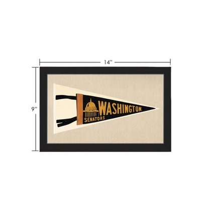 Vintage Washington Senators Pennant | Vintage Collectible Sports Pennant | vintageantiquesgifts.com