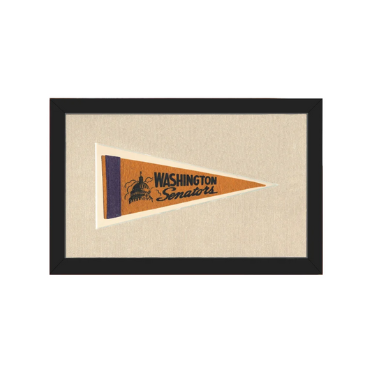 Vintage Washington Senators Pennant | Americana Memories | vintageantiquesgifts.com