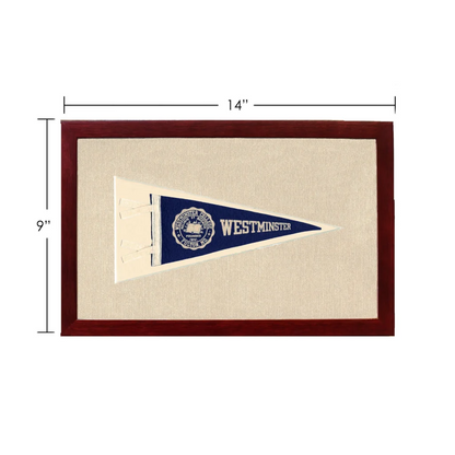 Vintage Westminster College Pennant | Vintage Americana Sports Memorabilia | vintageantiquesgifts.com