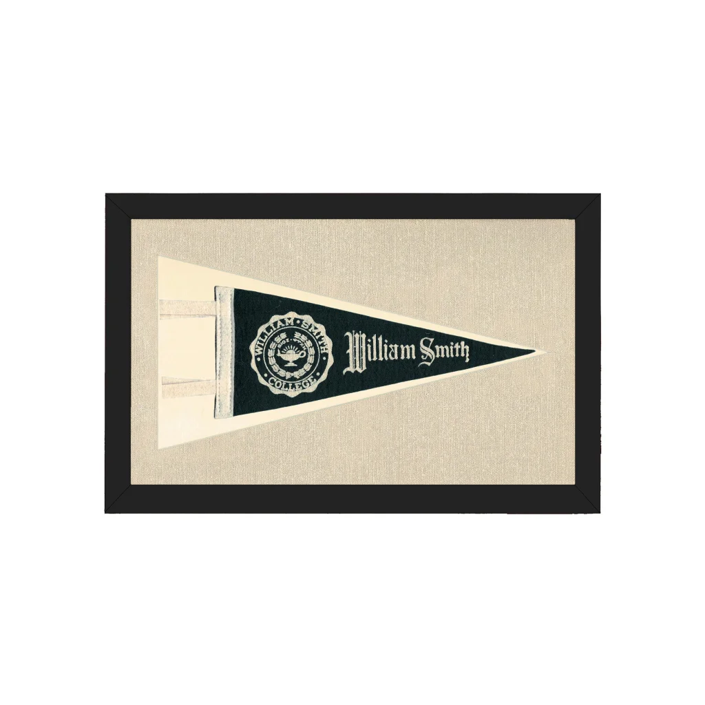 Vintage William Smith College Pennant | Americana Memories | vintageantiquesgifts.com