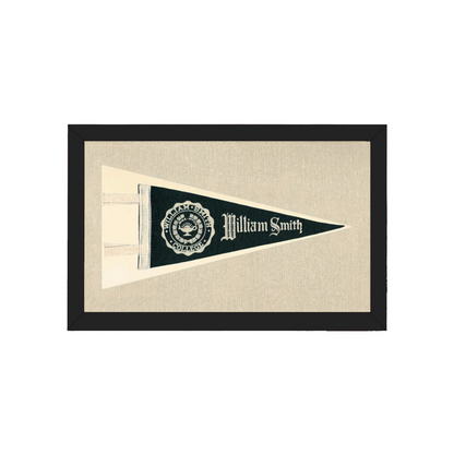 Vintage William Smith College Pennant | Americana Memories | vintageantiquesgifts.com