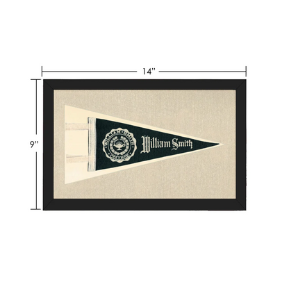 Vintage William Smith College Pennant | Vintage Collectible Sports Pennant | vintageantiquesgifts.com