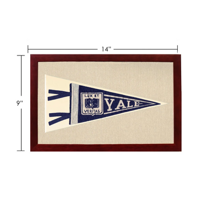 Vintage Yale University Pennant | Vintage Americana Sports Memorabilia | vintageantiquesgifts.com