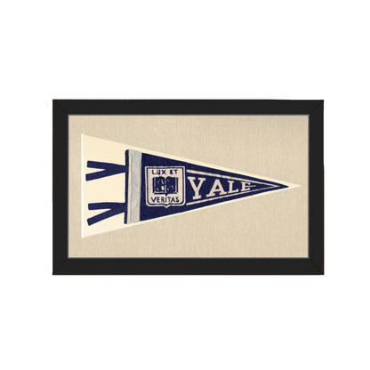 Vintage Yale University Pennant | Americana Memories | vintageantiquesgifts.com