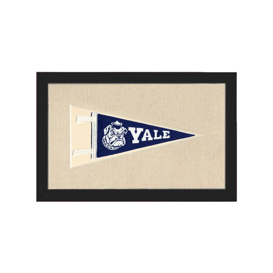 Vintage Yale University Pennant | Americana Memories | vintageantiquesgifts.com