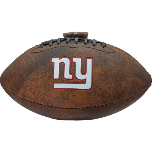 Vintage York Giants Logo Junior Size Throwback Football | Creative Sports | vintageantiquesgifts.com