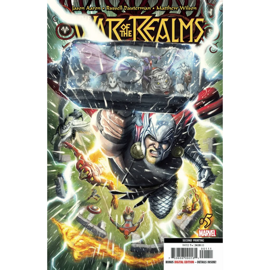 War of Realms #5 (of 6) 2nd Printing Dauterman Variant | Unknown Comics Exclusive | vintageantiquesgifts.com