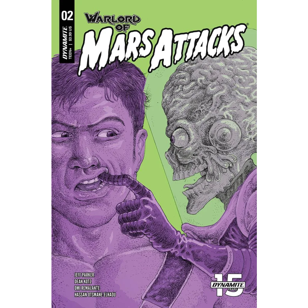 Warlord of Mars Attacks #2 Cover C Villalobos Variant | Unknown Comics Exclusive | vintageantiquesgifts.com