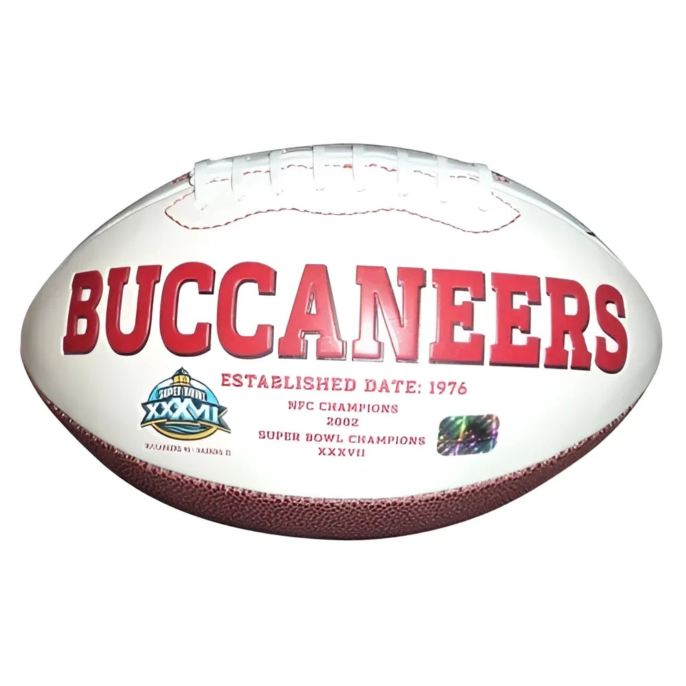 Warren Sapp autographed Tampa Bay Buccaneers Super Bowl XXXVII football