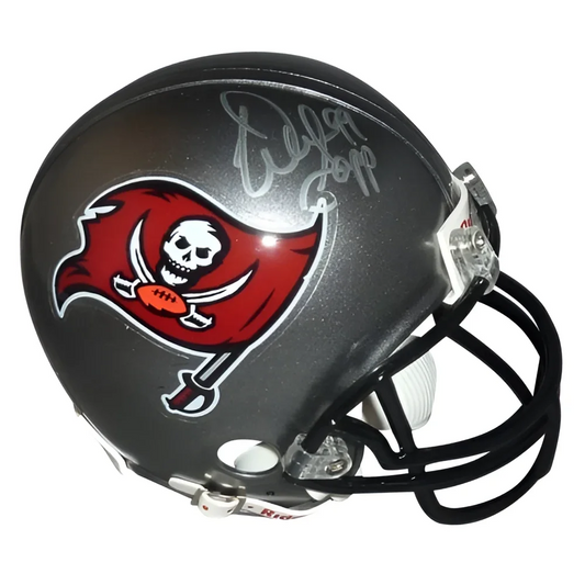 Warren Sapp autographed Tampa Bay Buccaneers mini helmet with JSA