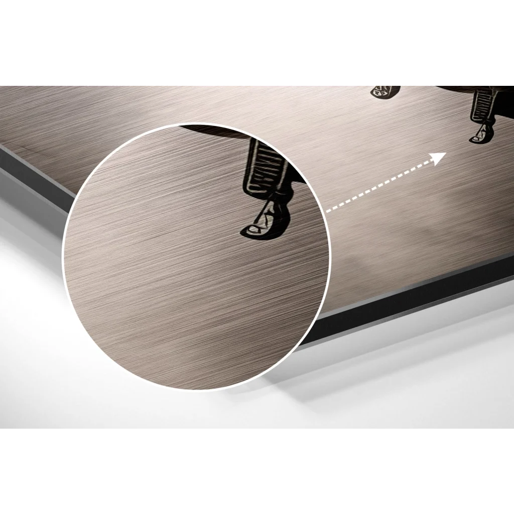 Warrior’s Horse Brushed Aluminum Dibond Wall Art