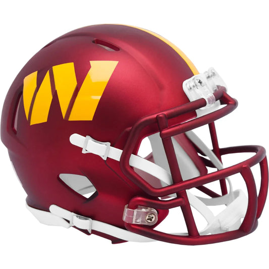 Riddell Speed Revolution Mini Helmet Maroon Gold Edition | Creative Sports | vintageantiquesgifts.com