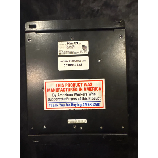 Whelen CenCom Sapphire CCSRN3/TA3 GPS unit, used and functional