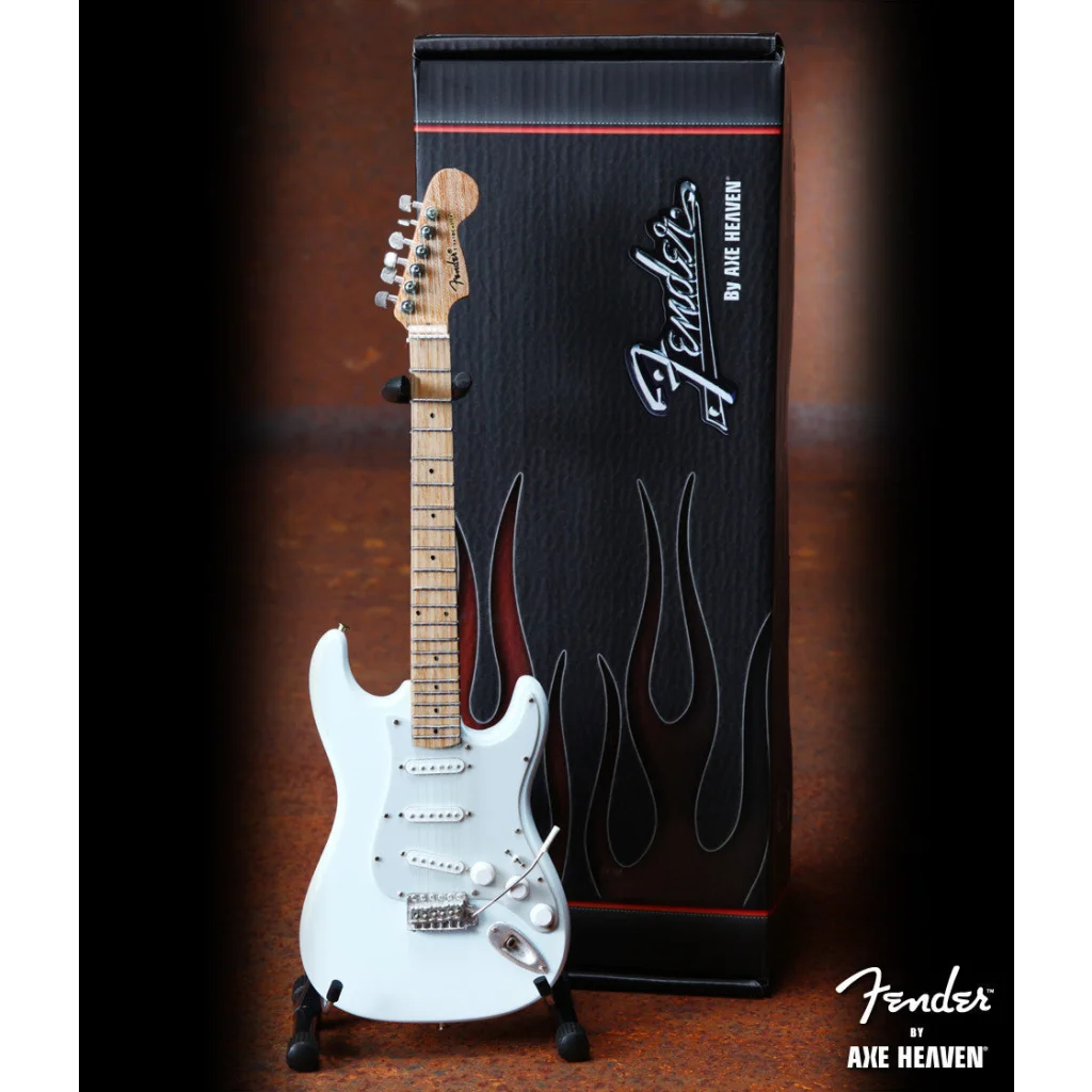 White Axe Heaven® Fender Stratocaster mini guitar case gift