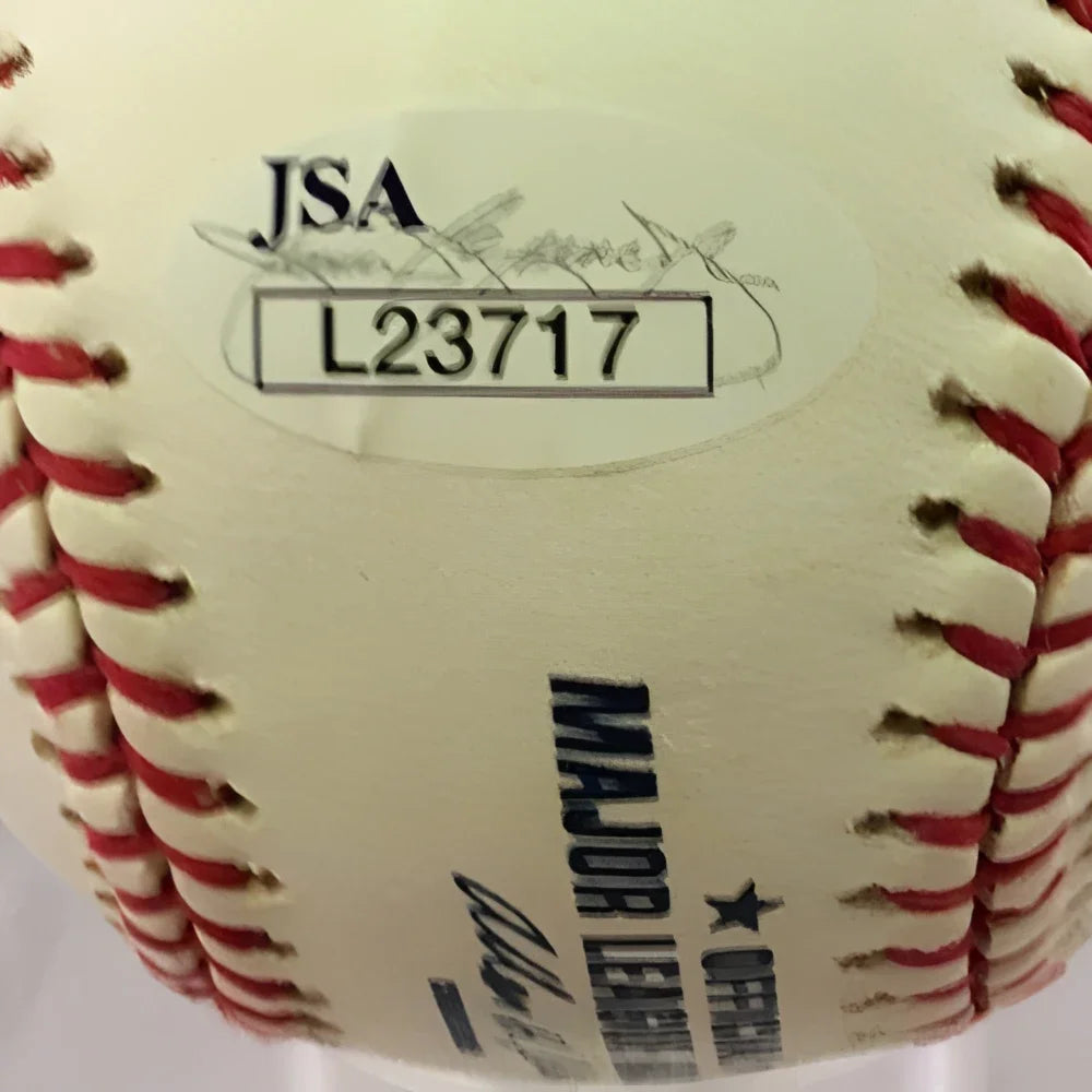 Whitey Ford autographed MLB baseball with JSA sticker L23717
