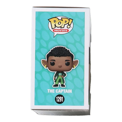 Funko Pop Movies The Captain figure in box signed by Whoopi Goldberg from Luck Movie