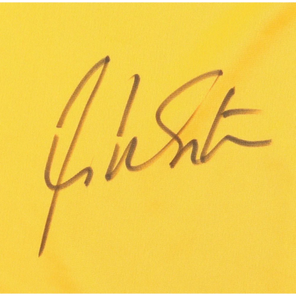 William Shatner signature on star trek uniform in dark brown ink with PSA authentication