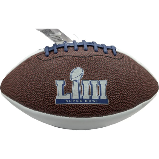 Wilson NFL Autograph Model Super Bowl LIII Mini Football | Creative Sports | vintageantiquesgifts.com
