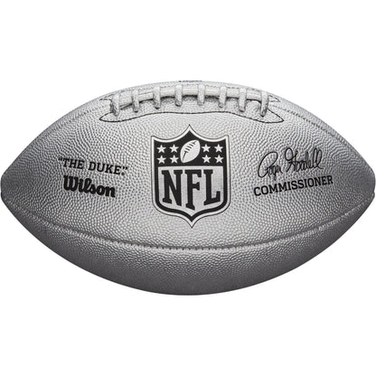 Wilson NFL The Duke Metallic Official Size Replica Football | Creative Sports | vintageantiquesgifts.com
