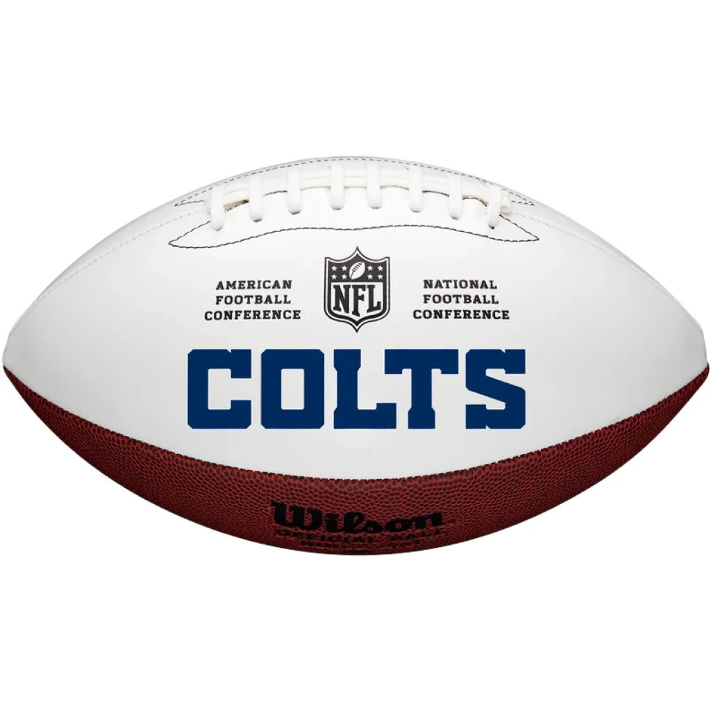 Wilson NFL Indianapolis Colts Autograph Edition Football