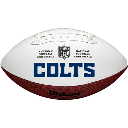 Wilson NFL Indianapolis Colts Autograph Edition Football