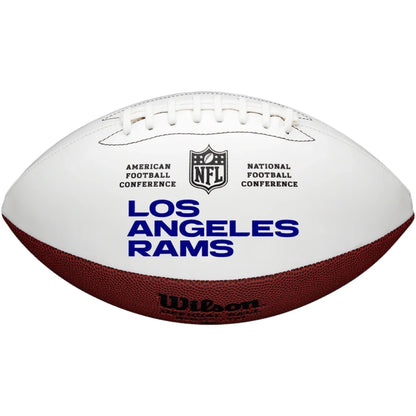 Wilson NFL Los Angeles Rams Team Autograph Ball For Your Favorite Football Heroes | Authentic Sports Collectible | vintageantiquesgifts.com