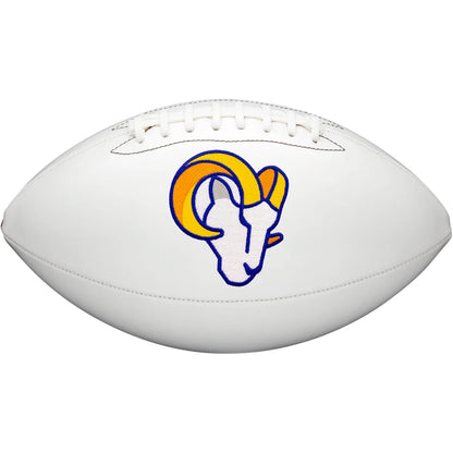 Wilson NFL Los Angeles Rams Team Autograph Ball For Your Favorite Football Heroes | Creative Sports | vintageantiquesgifts.com