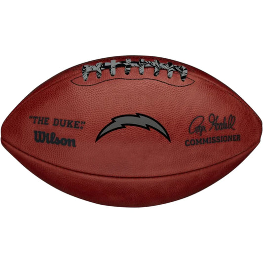 Wilson NFL Team Metallic Duke Football with Custom Marble Laces | Creative Sports | vintageantiquesgifts.com