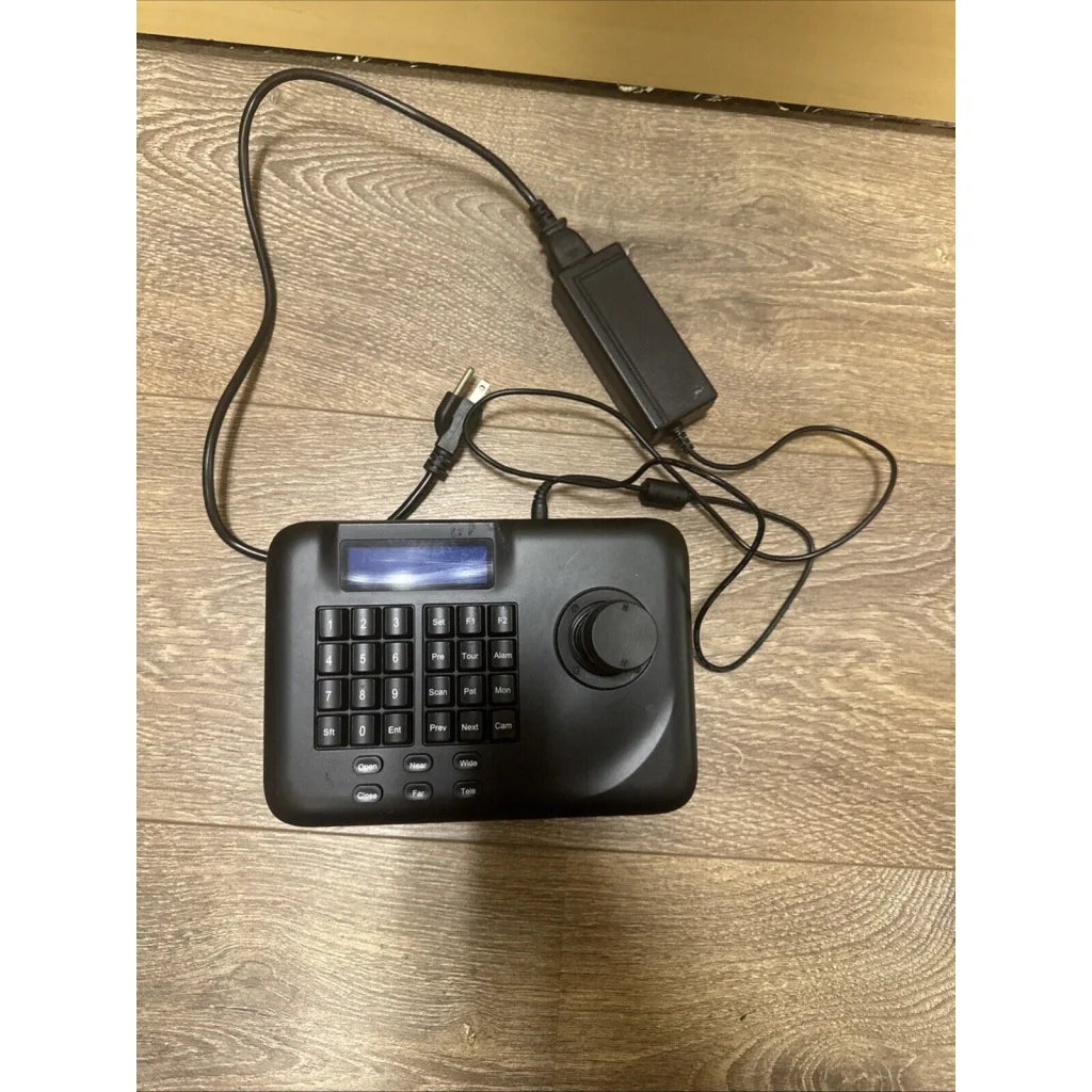 Wirepath Surveillance PTZ 3D Controller black plastic control panel