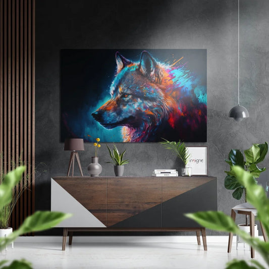 Stunning Brushed Aluminium Dibond Abstract Art Print | Insigneart USA | vintageantiquesgifts.com
