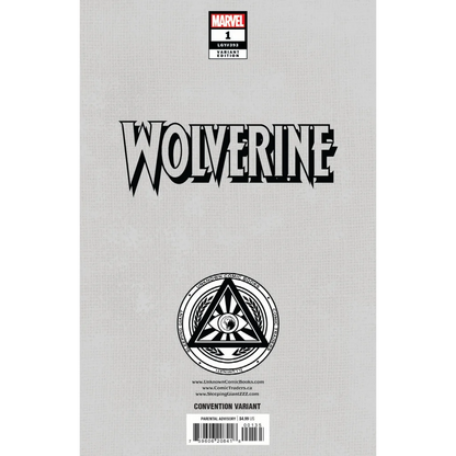 Marvel Wolverine comic book, convention variant, exclusive virgin, by Saladin Ahmed
