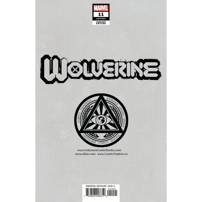 Marvel Wolverine Variant Edition comic book featuring Cybernetic Vampire Showdown artwork