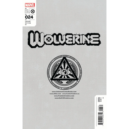Marvel Wolverine #24 Hell On Earth AXE Tie In Variant Comic Book front cover image