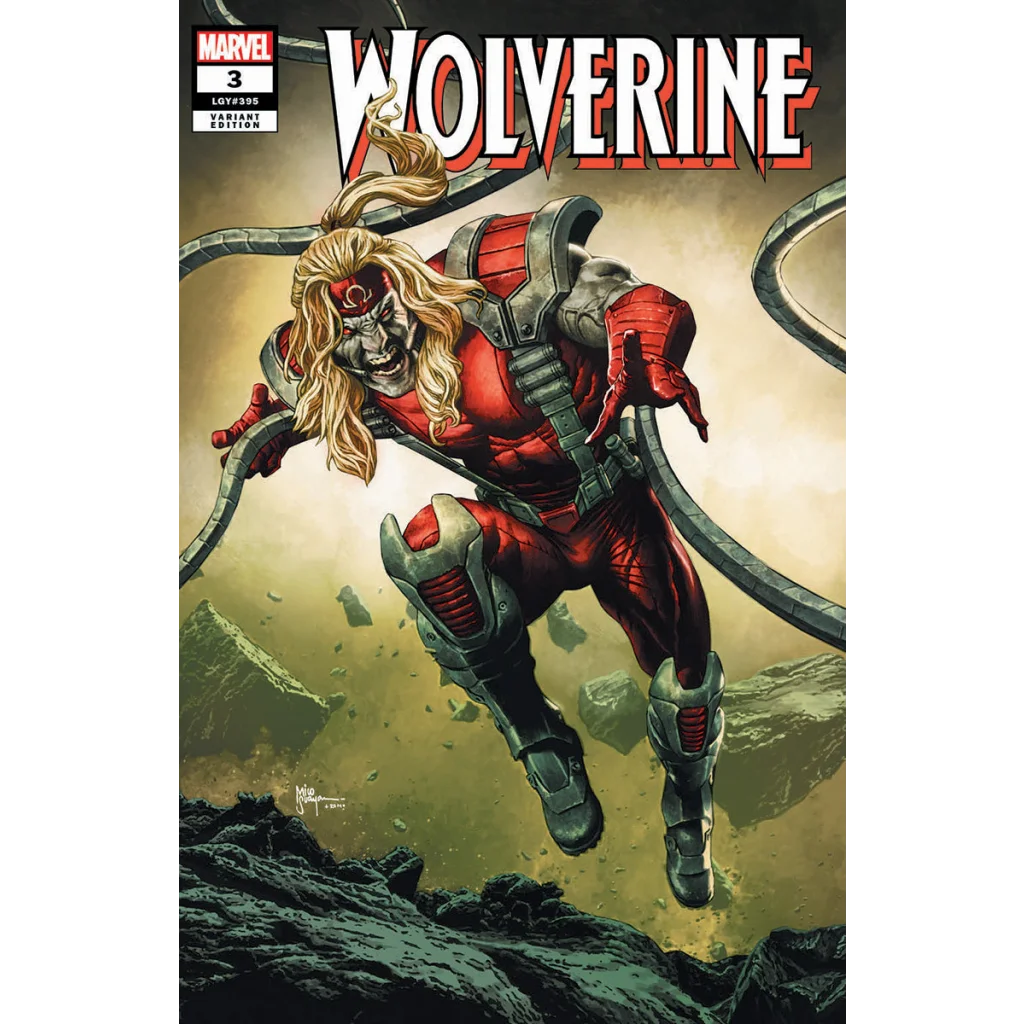 Comic book featuring Omega Red by Mico Suayan from Unknown Comics Mico series