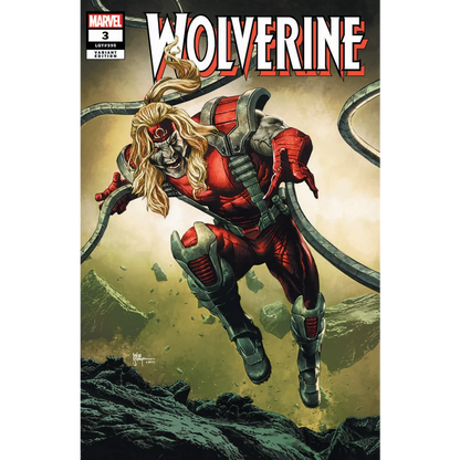 Comic book featuring Omega Red by Mico Suayan from Unknown Comics Mico series