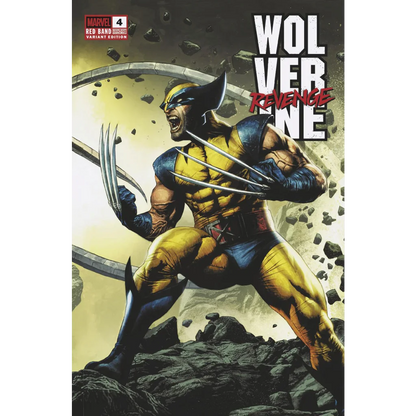 Marvel Wolverine comic with red band Mico Suayan explicit content variant