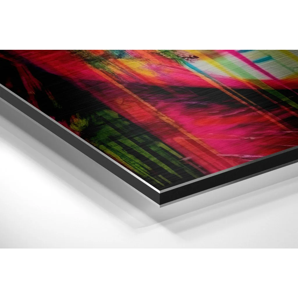 Stunning Brushed Aluminium Dibond Wall Art That Pops | Glass Wall Art Print | vintageantiquesgifts.com