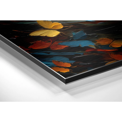 Stunning Abstract Art on Brushed Aluminium Dibond | Glass Wall Art Print | vintageantiquesgifts.com