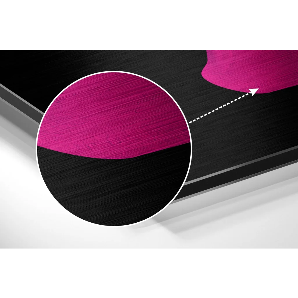 Woman in Pieces Brushed Aluminium Dibond Wall Art